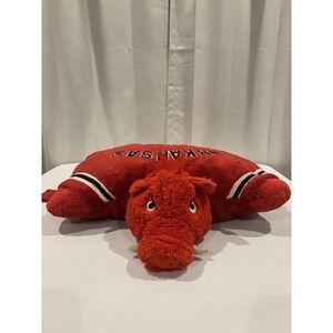 2009 Pillow Pets Arkansas Razorbacks Hog Plush Mascot